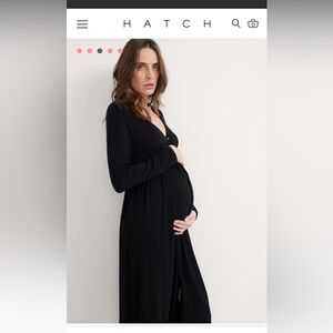 Hatch Maternity Softest Rib Nursing Dress